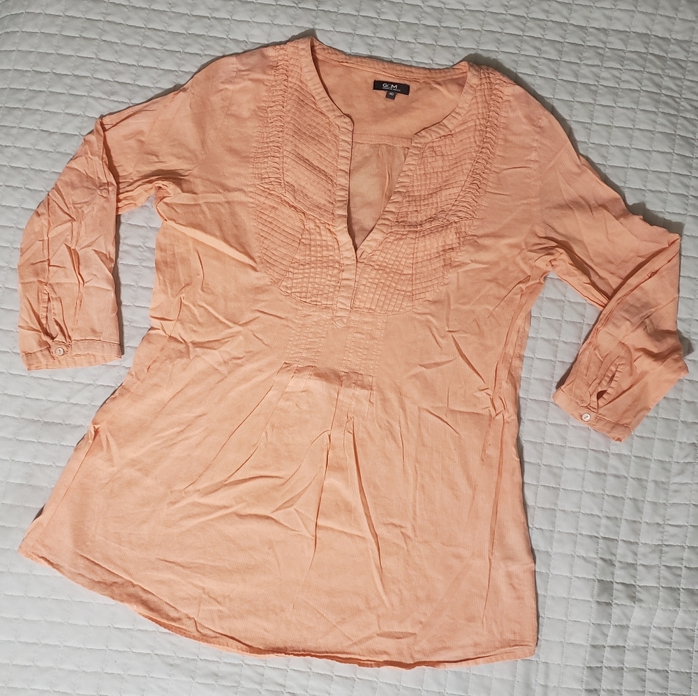 Coral Tunic Blouse